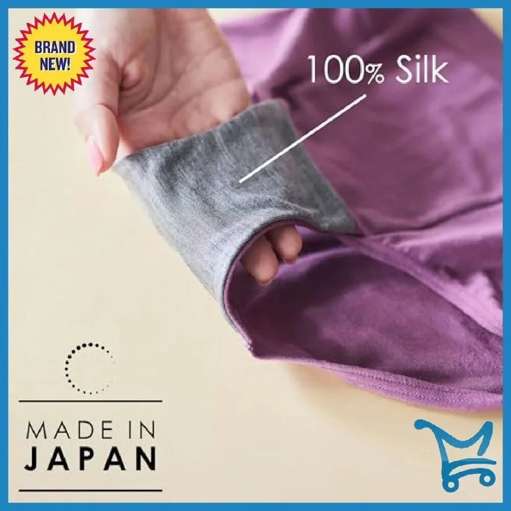 Organic Cotton Panties with Silk Gusset - Breathable Soft Underwear